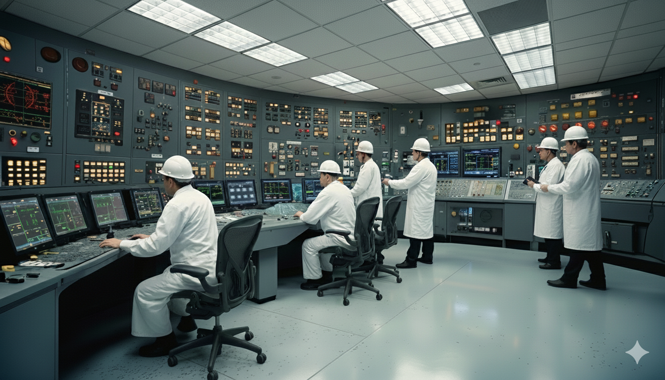 Simulator control room